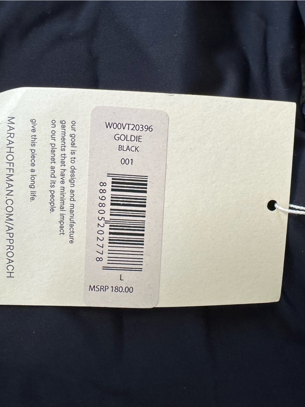Mara Hoffman Black Bikini Bottoms Bundle size Large - Picture 4 of 5